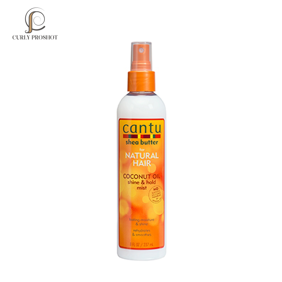 اسپری براق کننده ی نارگیل کنتو Cantu Coconut Oil Shine & Hold Mist