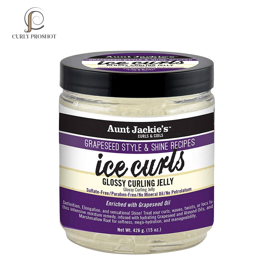 قیمت و خرید ژل فر کننده و براق کننده انگور آنت جکیز Aunt Jackies Ice Curls Glossy Curlng Jelly