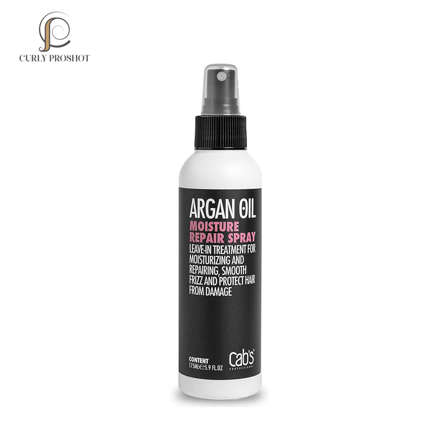 قیمت و خرید اسپری ترمیم کننده آرگان Cabs حجم 175میل Cabs Argan Oil Moisture Repair Hair Spray