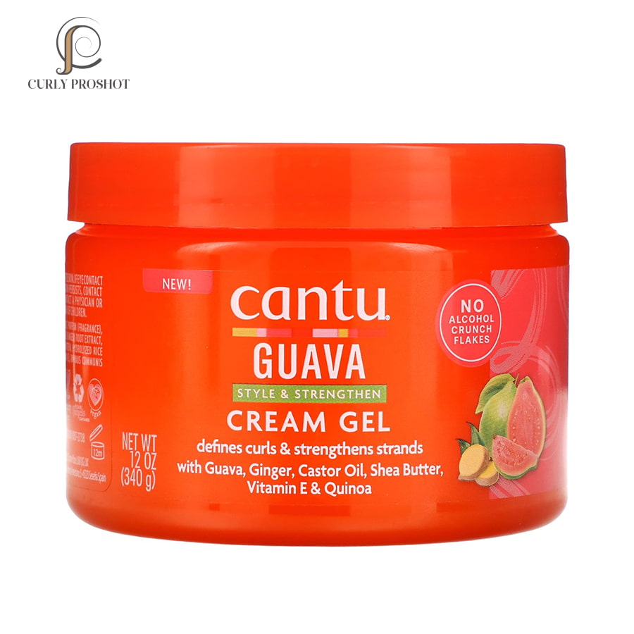 قیمت و خرید کرم ژل حالت دهنده گوآوا کنتو Cantu Guava Curl Style & Strengthen Cream Gel