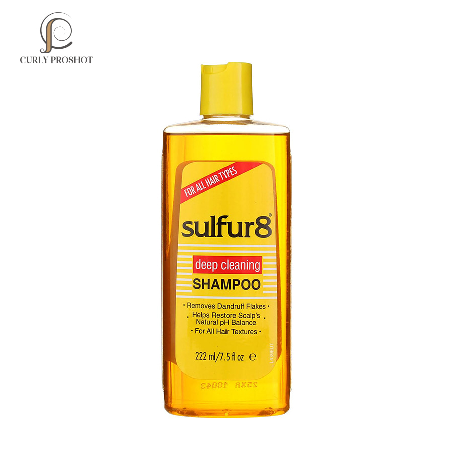 قیمت و خرید شامپو پاک کننده عمیق و ضدشوره Sulfur 8 حجم 222 میل Sulfur 8 Deep Cleaning Shampoo